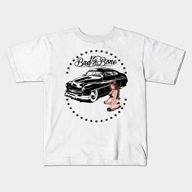 HOT ROD HEAVEN Kids T-Shirt by BIG DAWG APPAREL